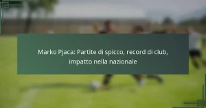 Marko Pjaca: Partite di spicco, record di club, impatto nella nazionale