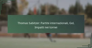 Thomas Sabitzer: Partite internazionali, Gol, Impatti nei tornei